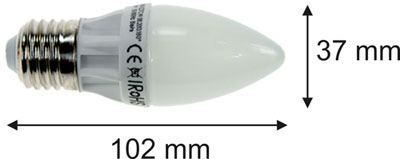 470 lm energoozczędna żarówka LED o mocy 5,6. tyk E27 Barwa biała. Kąt świecenia 180 RA>80 Żarówka ECO-LED jet nowoczeną żarówką wykorzytującą jako źródło światła półprzewodnikowe diody LED.