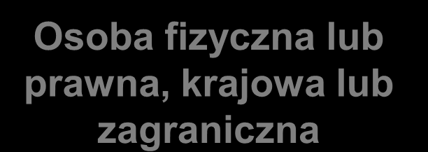 Powiązania krajowe (2) Zarządzanie, kontrola, udział w kapitale Podmiot krajowy Osoba fizyczna lub prawna, krajowa lub zagraniczna Zarządzanie, kontrola,
