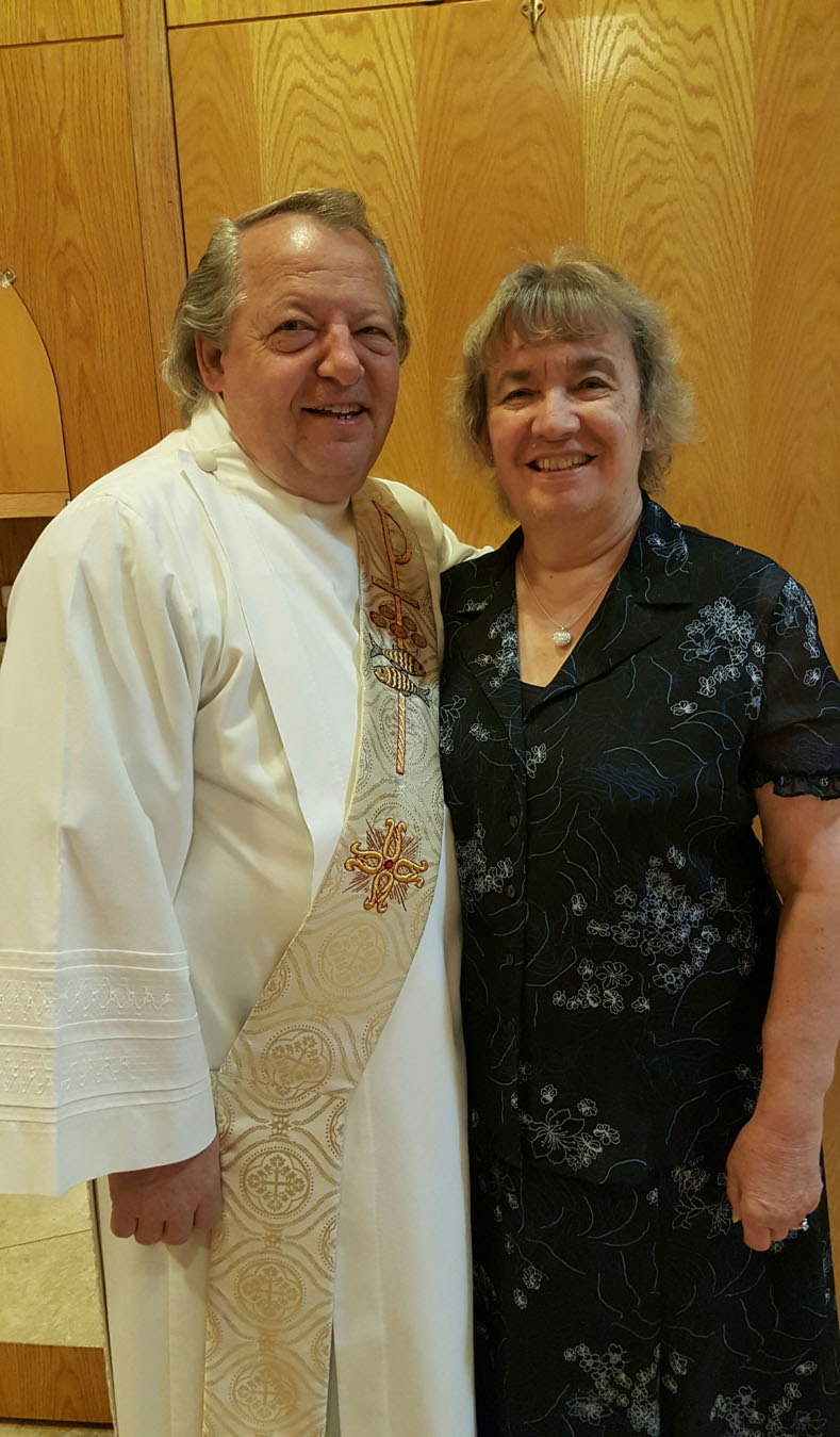 Diaconate and 45 years of their marriage Join our parish family on Mass of Thanksgiving followed by a reception in Borowczyk Hall
