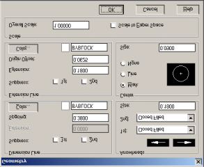 Auto CAD 14 9-4 Rys.4 Okno dialogowe Annotation Daje możliwość ustawienia położenia tekstu wymiarowego.
