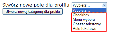 Dodawanie nowych pól do formularza rejestracyjnego użytkownika 1. Administracja serwisu Zakładka Użytkownicy Konta 2.