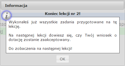 Teraz trzeba poczekać, aż nauczyciel zatwierdzi wniosek, jeżeli jednak będzie on źle rozpatrzony, należy ponownie