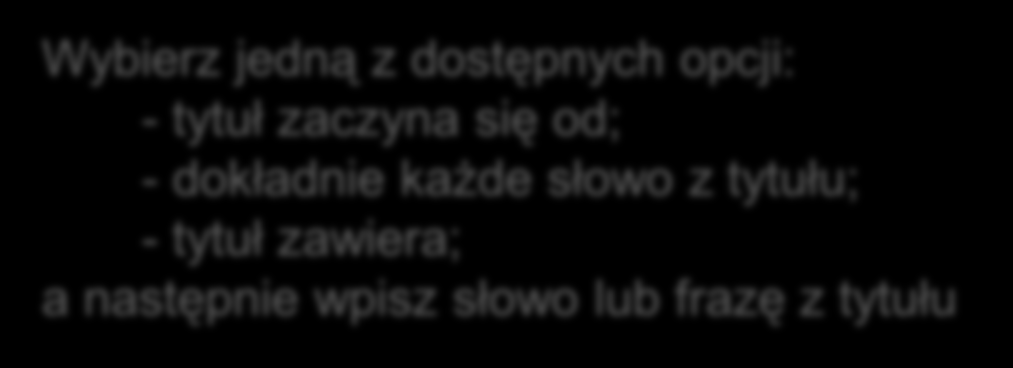 Chcesz wiedzieć, czy w PW jest dostęp do konkretnego tytułu czasopisma lub książki w wersji online?