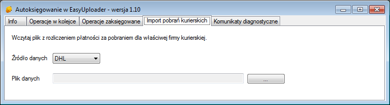 Podgląd działania rozszerzenia Podgląd działania pluginu można włączyć klikając na przycisk Pokaż okno pluginu w oknie konfiguracji pluginów.