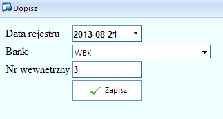 Modyfikowanie i usuwanie kosztów przebiega podobnie jak we wcześniejszych przykładach. 6 Płatności 6.