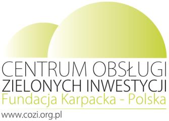 Karpaty Przyjazne Ludziom 2011 2013 Lokalna inicjatywa partnerska na rzecz zrównoważonego użytkowania i ochrony górskich obszarów województwa podkarpackiego