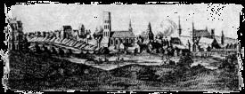kolejnych bojach w 1274 r. osada powróciła do rąk Krzyżaków. Następny ruch wyzwoleńczy z roku 1277 nie wyswobodził już Lidzbarka. Rozwój miasta i prawa miejskie (XIV wiek) Ryc. 26.