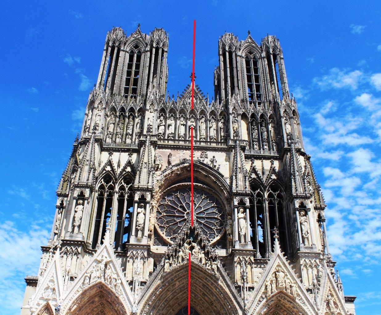 Katedra w Reims Katedra Notre-Dame w Reims gotycka katedra pod wezwaniem Najświętszej Marii Panny w Reims, we Francji.