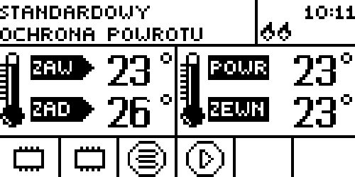 ST-431N instrukcja obsługi UWAGA: jeżeli sterownik zaworu działa równocześnie na wspólnym obiegu ze sterownikiem kotła, pompę należy podłączyć ze sterownika kotła (wyjście pompy z regulatora ST-431N