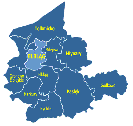 3. Charakterystyka społeczno-gospodarcza miasta Elbląg 3.1 Lokalizacja Elbląg jest miastem na prawach powiatu, położonym w północnej Polsce, w zachodniej części województwa warmińsko mazurskiego.