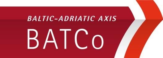 BATCo BAŁTYCKO ADRIATYCKA WSPÓŁPRACA TRANSPORTOWA WP1