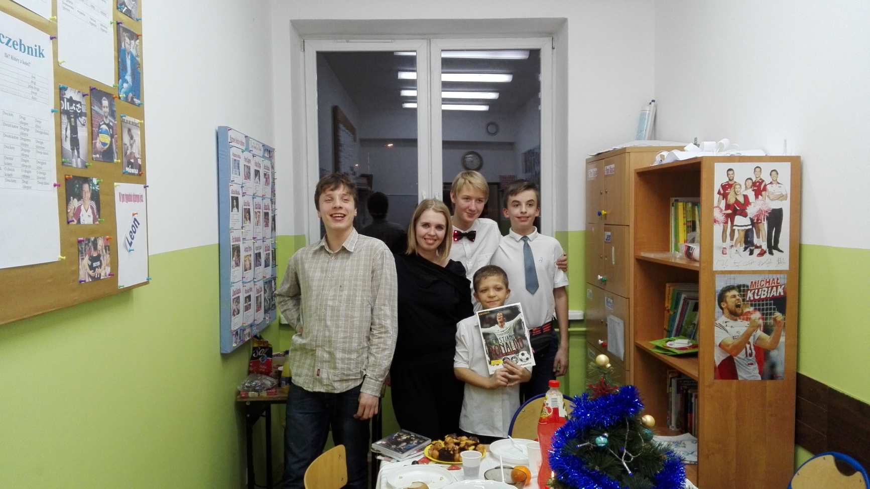 Szymon Urbańczak, Jakub Rydzewski, Rafał Shamoyan, Adrian Sobieszczuk, Andrzej Gwiazdowski oraz Pani Kasia Rosłon.