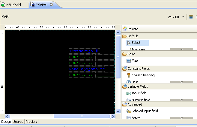 IBM RD&TE integracja z z/os Wbudowany emulator terminala 3270 nie potrzeba PComma MVS File explorer