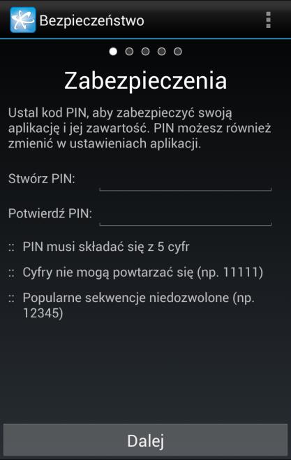 3.2.1 Korzystanie po raz pierwszy Mając powyższe informacje pod ręką, uruchom aplikację MobileMerchant. Jako pierwszy wyświetli się ekran powitalny.