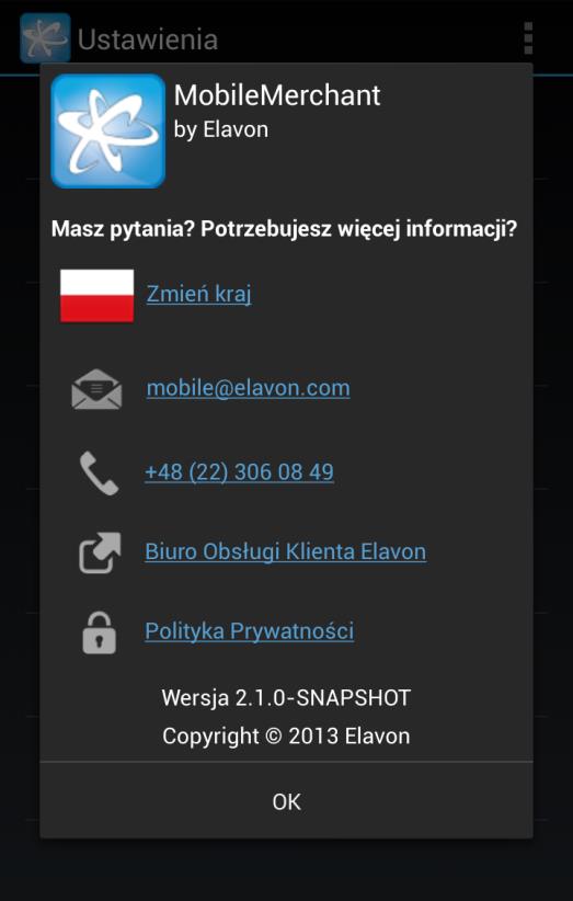 Podczas konfiguracji wymaganej do rozpoczęcia korzystania z aplikacji możesz nacisnąć, znajdujący się w dolnej części ekranu, link Masz pytania? Potrzebujesz więcej informacji?