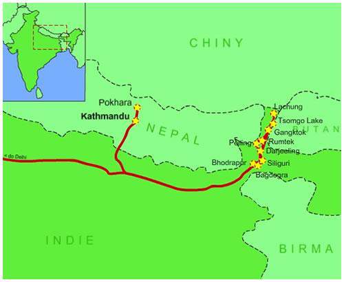 Indie Indie: West Bengal / Sikkim, Nepal 21 dni Indie: West Bengal, Sikkim Nepal: trekking wokół Annapurny na Pool Hill PROGRAM WYPRAWY: Dzień 1 WARSZAWA DELHI Spotkanie na lotnisku Okęcie.