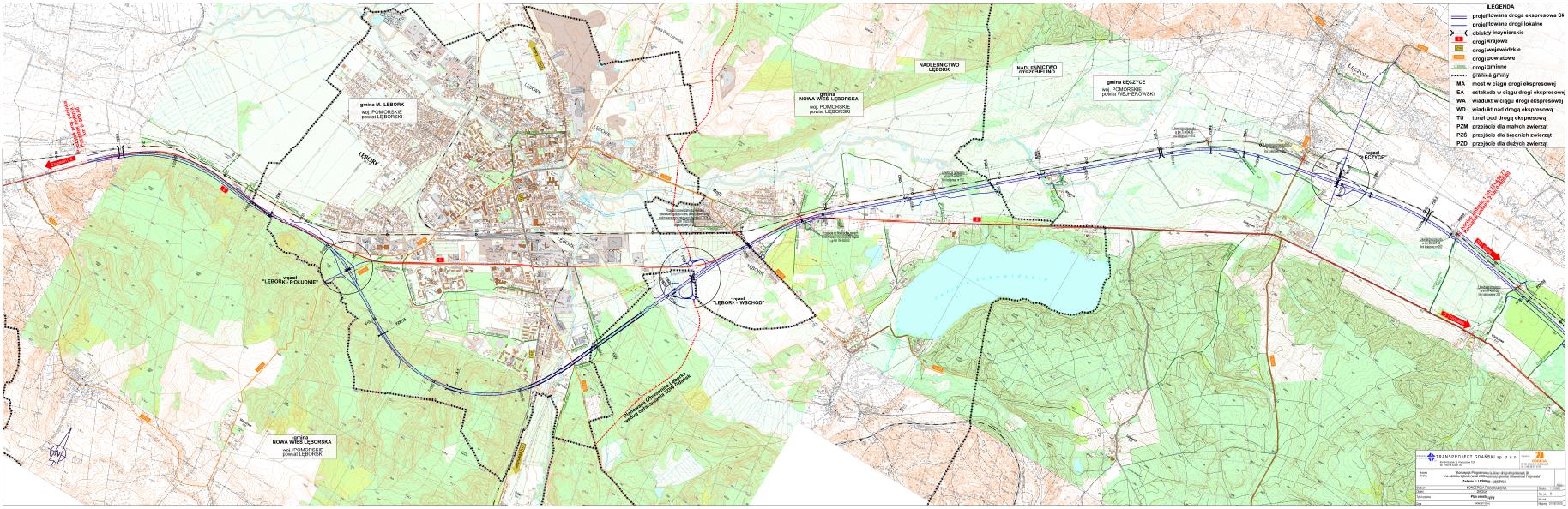 S6 odc. Lębork (wraz z obwodnicą Lęborka) Obwodnica Trójmiasta Zadanie nr 1. Odc.