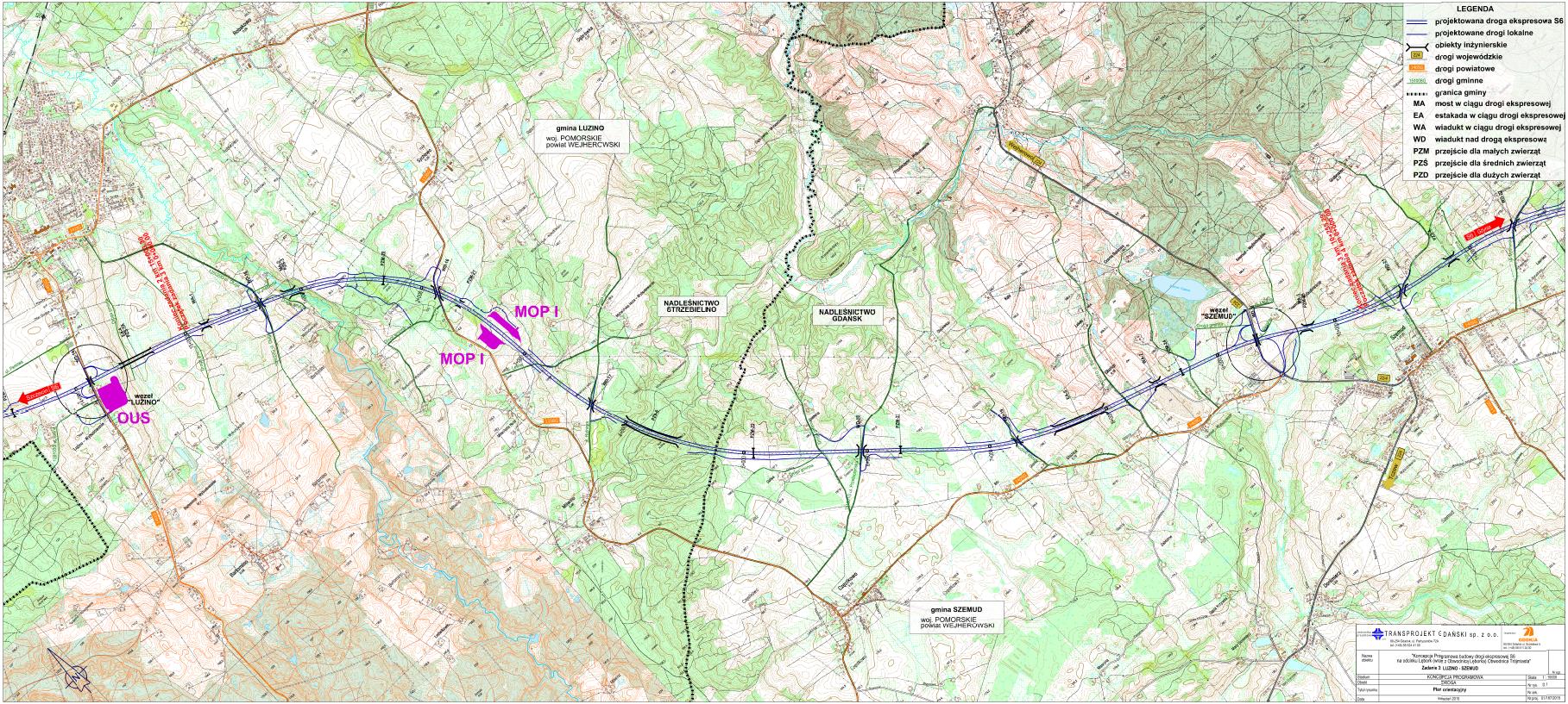 S6 odc. Lębork (wraz z obwodnicą Lęborka) Obwodnica Trójmiasta Zadanie nr 3. Odc.