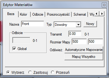 3.11 Render 3.11.1 Edycja materiału 3.11.1.1 Podstawowe właściwości parametrów okna Edytor materiałów KaŜda naturalna materia posiada pewne właściwości fizyczne przypisywane w programie KD Max.