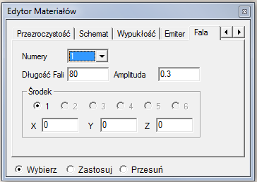 W miejscach, gdzie tekstura ma kolor czarny, powierzchnia nie będzie świecić. Operacje: 1. Otwórz Edytor materiałów 2.