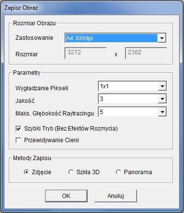 Wygładzenie pikseli oznacza wygładzanie krawędzi, im wartość wyŝsza, tym