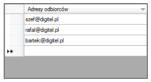 Adres oraz nazwę serwera SMTP można znaleźć w ustawieniach poczty email. Np. dla poczty gmail jest to: Adres serwera SMTP: SMTP.gmail.com Nazwa użytkownika : nazwa@gmail.