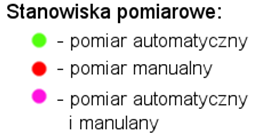 stanowiskach pomiarów pasywnych (wyłącznie benzen).