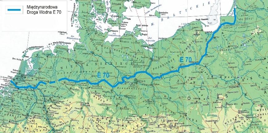 Droga wodna Renu łączy belgijskie i holenderskie porty morskie (takie jak: Rotterdam, Antwerpia, Amsterdam, i Ghent) z: Niemcami (a dokładnie z Zagłębiem Ruhry, Frankfurtem, Mannheimemi Stuttgartem)