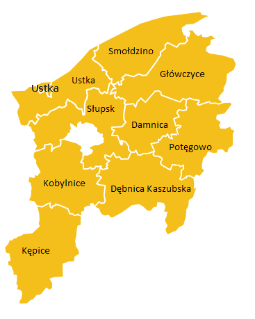 2.1. Informacje ogólne 2.1.1. Powiat Słupski Powiat Słupski położony jest na północy Polski, w północnozachodniej części województwa pomorskiego.