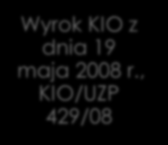 Zakres ubezpieczenia Wyrok KIO z dnia 30 listopada 2010 r., sygn.