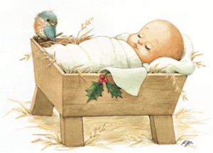 dajmy. Hej kolęda! Kolęda! 2. Panna porodziła niebieskie Dzieciątko, w żłobie położyła małe Pacholątko.