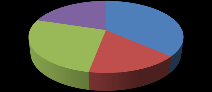 Praca przewozowa wg przewoźników 20% 37% 1 PKS Białystok S.A. 27% 16% 2 Voyager Trans A. Kiejko 3 BKM Białystok 4 Pozostali przewoźnicy Wykres nr 8. Praca przewozowa na terenie powiatu wg.