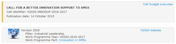Wsparcie dla MŚP Dla lepszego wsparcia innowacji w Małych i Średnich