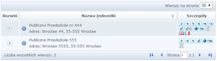 Przeglądanie oferty edukacyjnej przedszkoli Przeglądanie oferty edukacyjnej przedszkoli Oferta edukacyjna Oferta wszystkich jednostek biorących udział w elektronicznej rekrutacji jest dostępna po