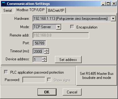 6. Zdalny dostęp do klienta sterownika Modbus TCP Client Tryb Modbus TCP Client pozwala skomunikować się ze sterownikiem podłączonym w dowolnej sieci posiadającej dostęp do Internetu.