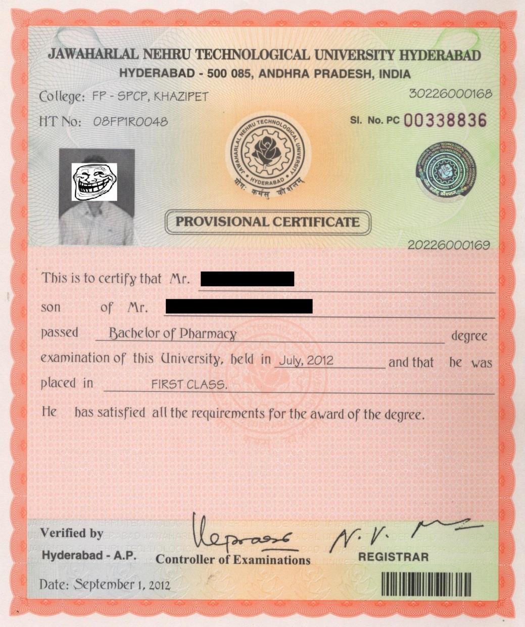 16 Professional Bachelor