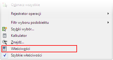 4 Kliknij prawym przyciskiem myszy, a następnie kliknij polecenie Właściwości.