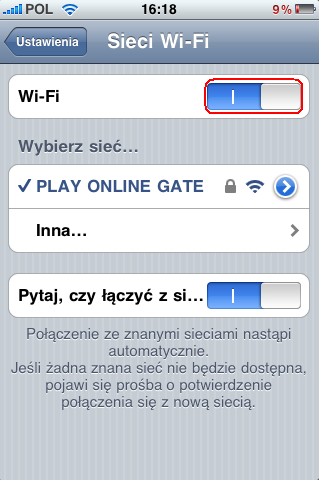 Korzystanie z bezpłatnych połączeń Wi-Fi KaŜdy nowoczesny smartphone jest wyposaŝony w łącze Wi-Fi, czyli połączenia bezprzewodowego LAN.