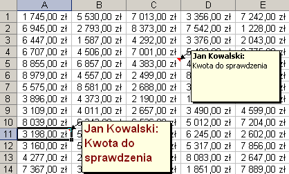 => Teraz sprawdź jak działa makro: 1. Wciśnij kombinację klawiszy lewy Alt + F8. 2. Zaznacz makro CzytelnyKomentarz i kliknij Uruchom. W aktywnej komórce zostanie wstawiony komentarz (rys. 3)