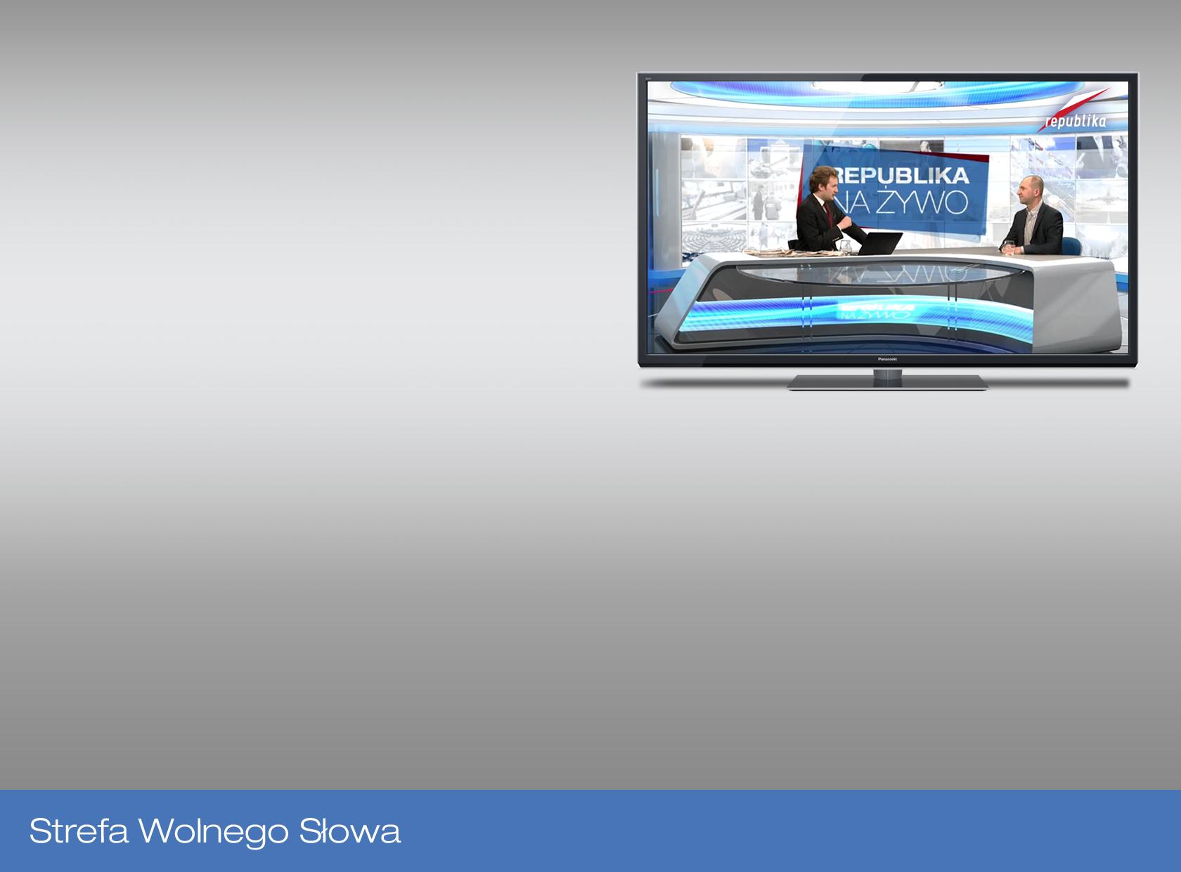 TELEWIZJA REPUBLIKA Polski kanał informacyjno publicystyczny dostępny za pośrednictwem sieci kablowych, platform satelitarnych (Cyfrowy Polsat, NC+) oraz w Internecie.