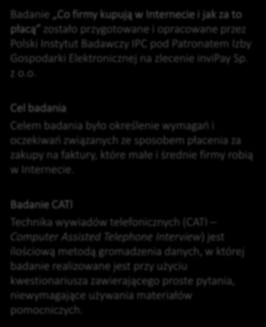 na faktury, które małe i średnie firmy robią w Internecie.