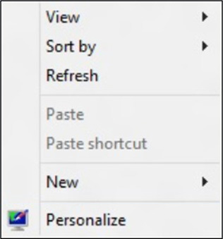 Z użyciem ustawień wyświetlania Windows Vista 1.