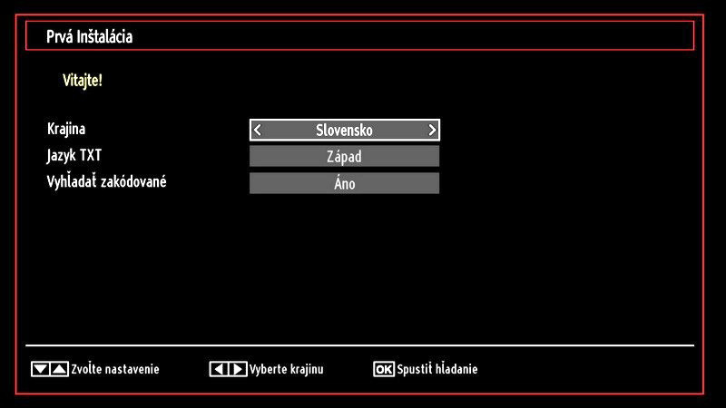 Textové tlačidlo (Filter): Náhľad na filtrovacie možnosti. INFO (Podrobnosti): Zobrazí programy detailne.