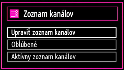 Ručné ladenie RADA: Túto funkciu môžete použiť pre priame zadávanie. Vyberte možnosť Manuálne skenovanie kanálov z ponuky inštalácie pomocou tlačidiel / a tlačidla OK.