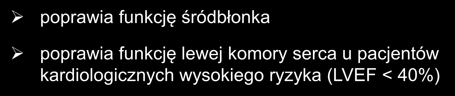 Natywny GLP-1 a układ sercowo-naczyniowy Badania na gryzoniach ma działanie kardioprotekcyjne ( włóknienie w sercu) obniża nadciśnienie tętnicze w czasie stosowania diety wysokosolnej