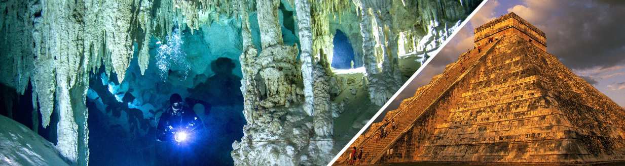 Mega dive trip do Meksyku! Cenoty w pakiecie extreme, nurkowanie z bull sharkami oraz objazd po krainie Majów! Termin wyjazdu» 11 styczeń 22 styczeń 2017 (10 noclegów) Cena wyjazdu» 12.