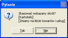 MODUŁ PULPIT OPCJI ORAZ NARZĘDZIA [1.0] OPIS str. 9 W celu dokonania zmiany należy wskazać element a następnie z menu kontekstowego wybrać pozycje Popraw.