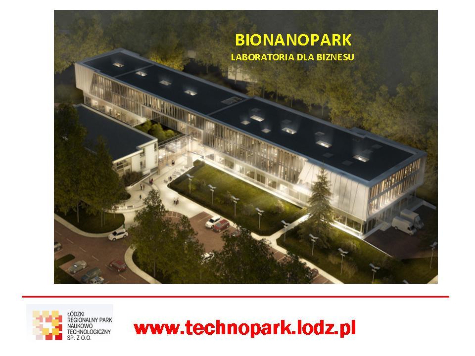 pl BIONANOPARK consists of two laboratories: Laboratory of Industrial Biotechnology Laboratory