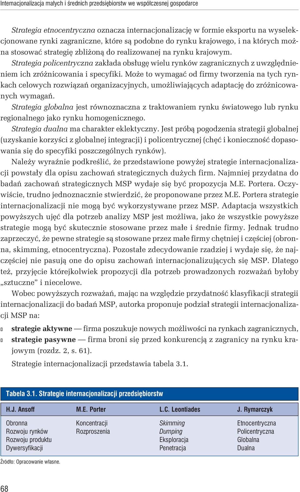 Strategia policentryczna zakłada obsługę wielu rynków zagranicznych z uwzględnieniem ich zróżnicowania i specyfiki.