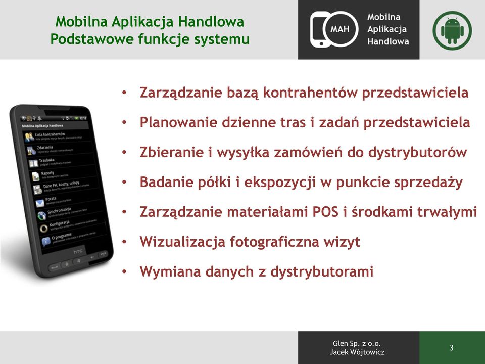 dystrybutorów Badanie półki i ekspozycji w punkcie sprzedaży Zarządzanie